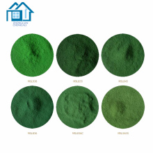 Hersteller liefern hohe Reinheit 98% grüne Farbe Eisenoxidpigment fe2o3